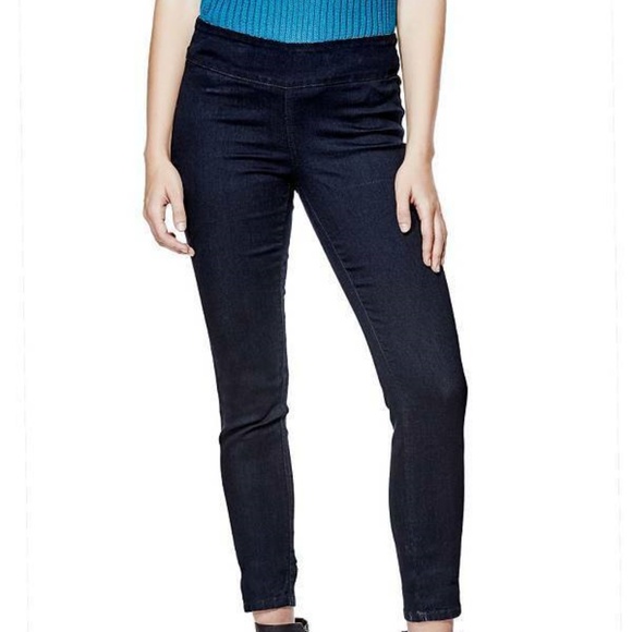 G by Guess MALIAH ULTRA-SKNINNY JEGGINS DARK BLUE - Picture 2 of 3
